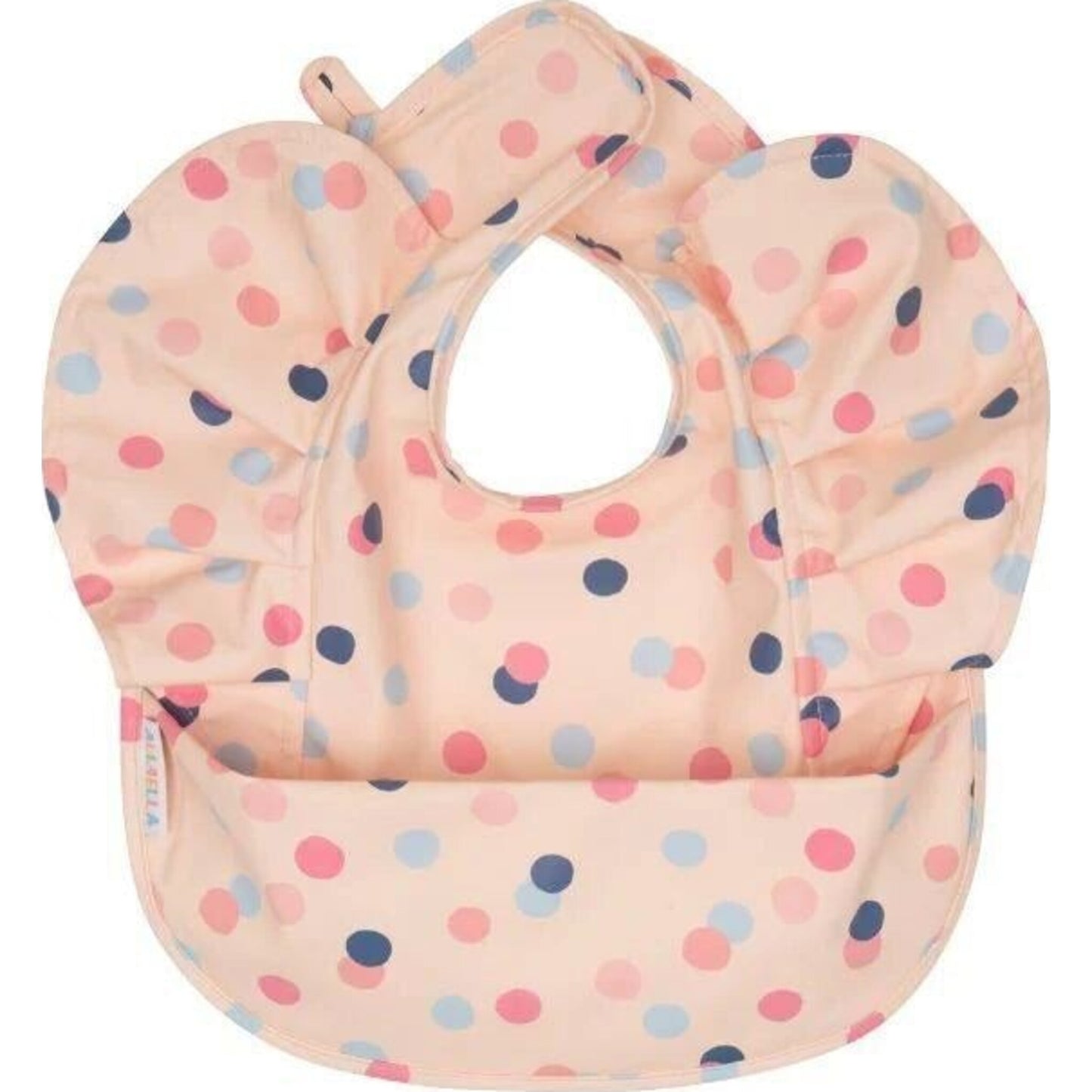 Recycled Frills Bib Confetti – children's product by All4Ella | Aster & Ruby