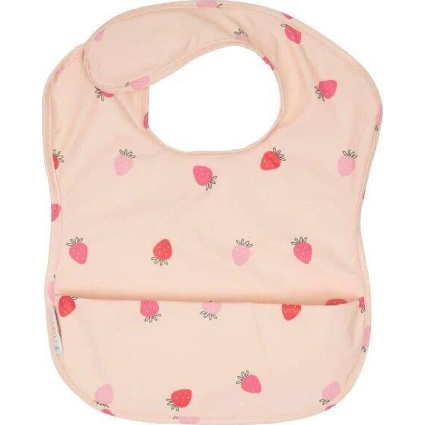 Recycled Pouch Bib Strawberries – children's product by All4Ella | Aster & Ruby