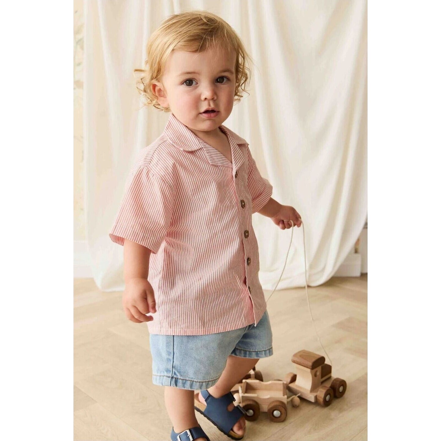 Reid Denim Short – children's product by Jamie Kay | Aster & Ruby