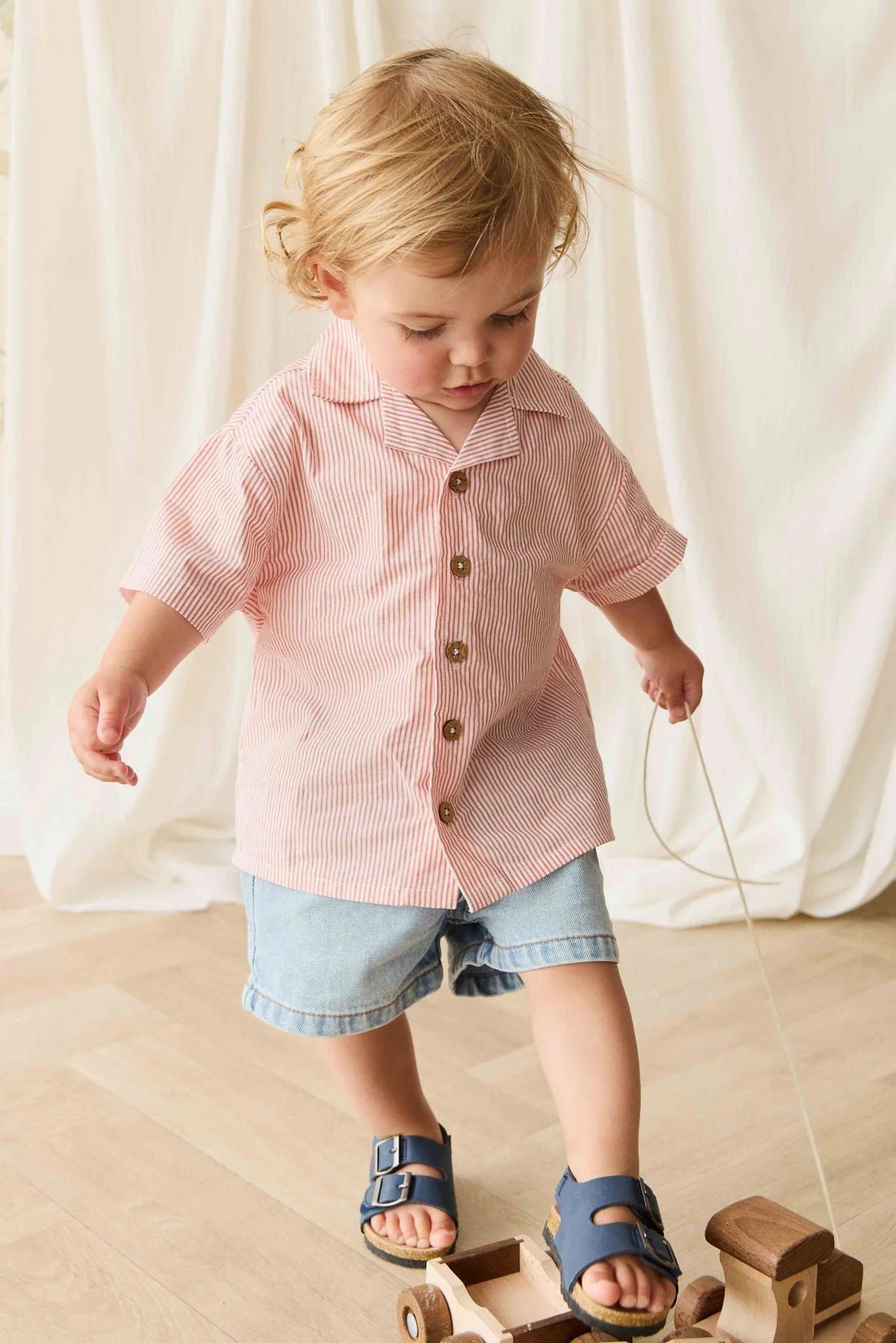 Reid Denim Short - Aster & Ruby