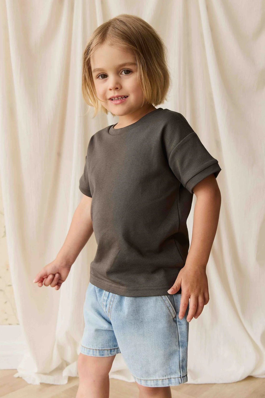 Reid Denim Short - Aster & Ruby
