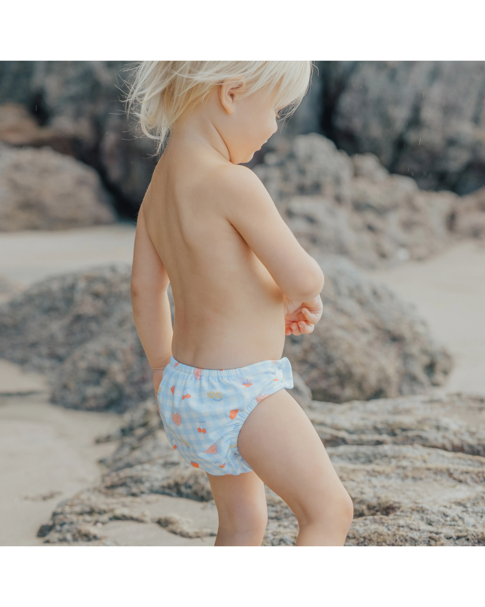 Reusable Swim Nappy Lucky Picnic - Aster & Ruby