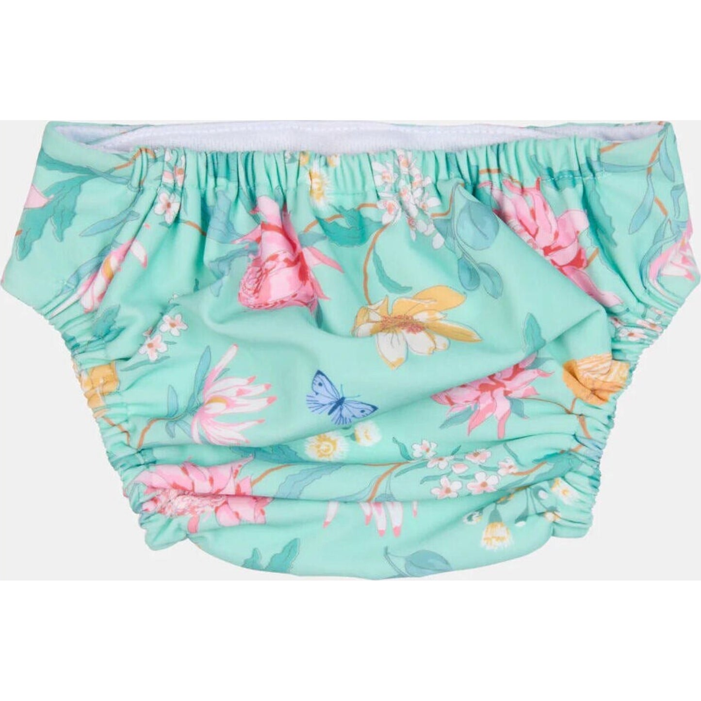 Toshi Reusable Swim Nappy Paradise Waratah Mint | Aster & Ruby