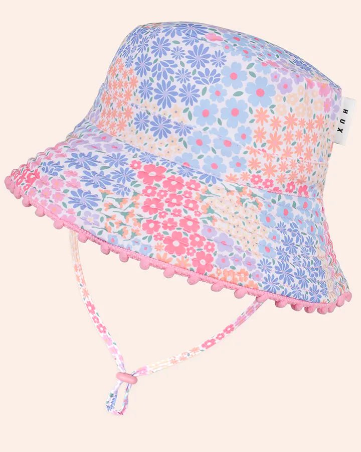 Reversible Swim Hat Floral Bloom - Aster & Ruby
