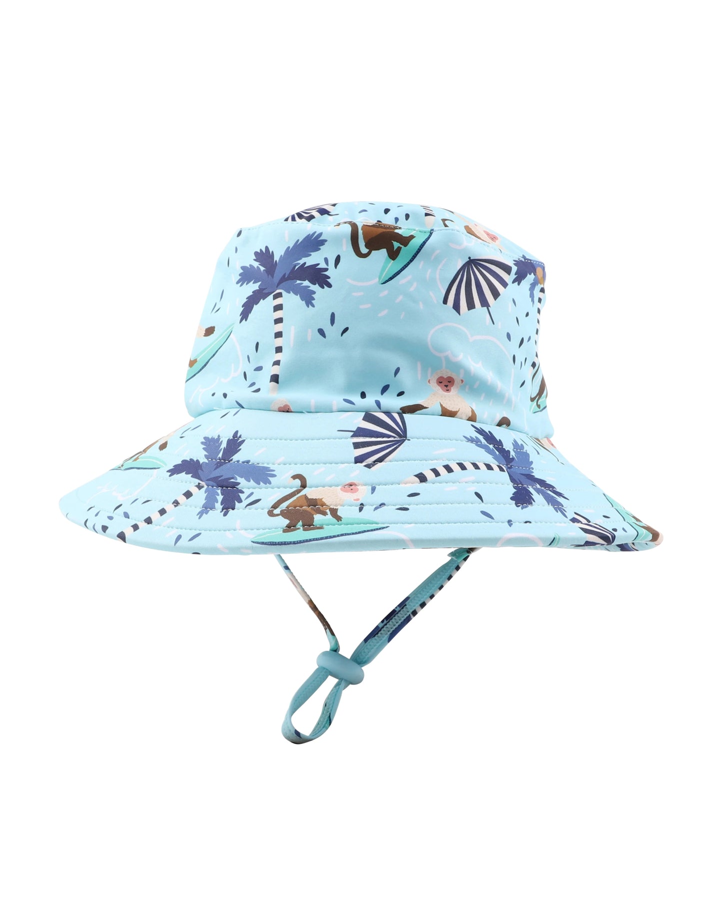 Riley Swim Hat With Quick Release Neck Tie - Aster & Ruby