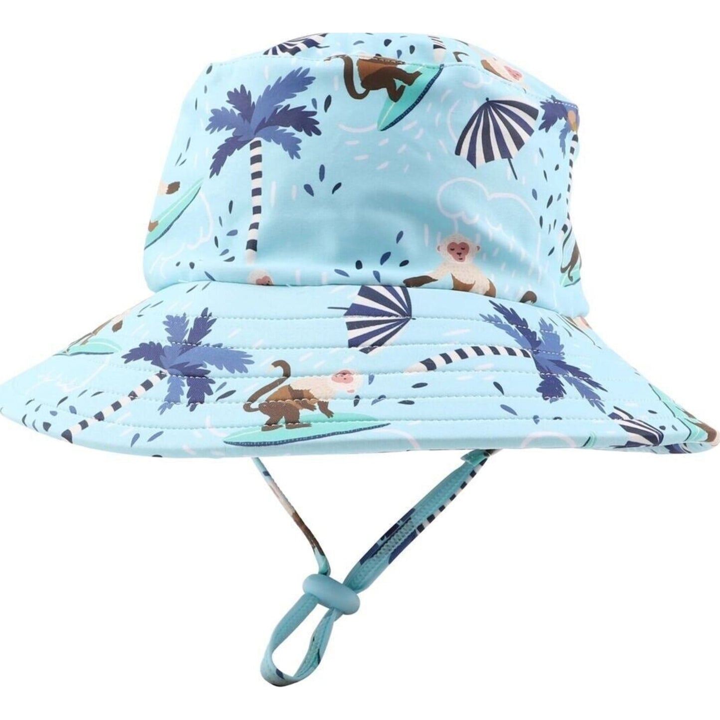 Riley Swim Hat With Quick Release Neck Tie – baby sunhat for warm weather by bebe | Aster & Ruby