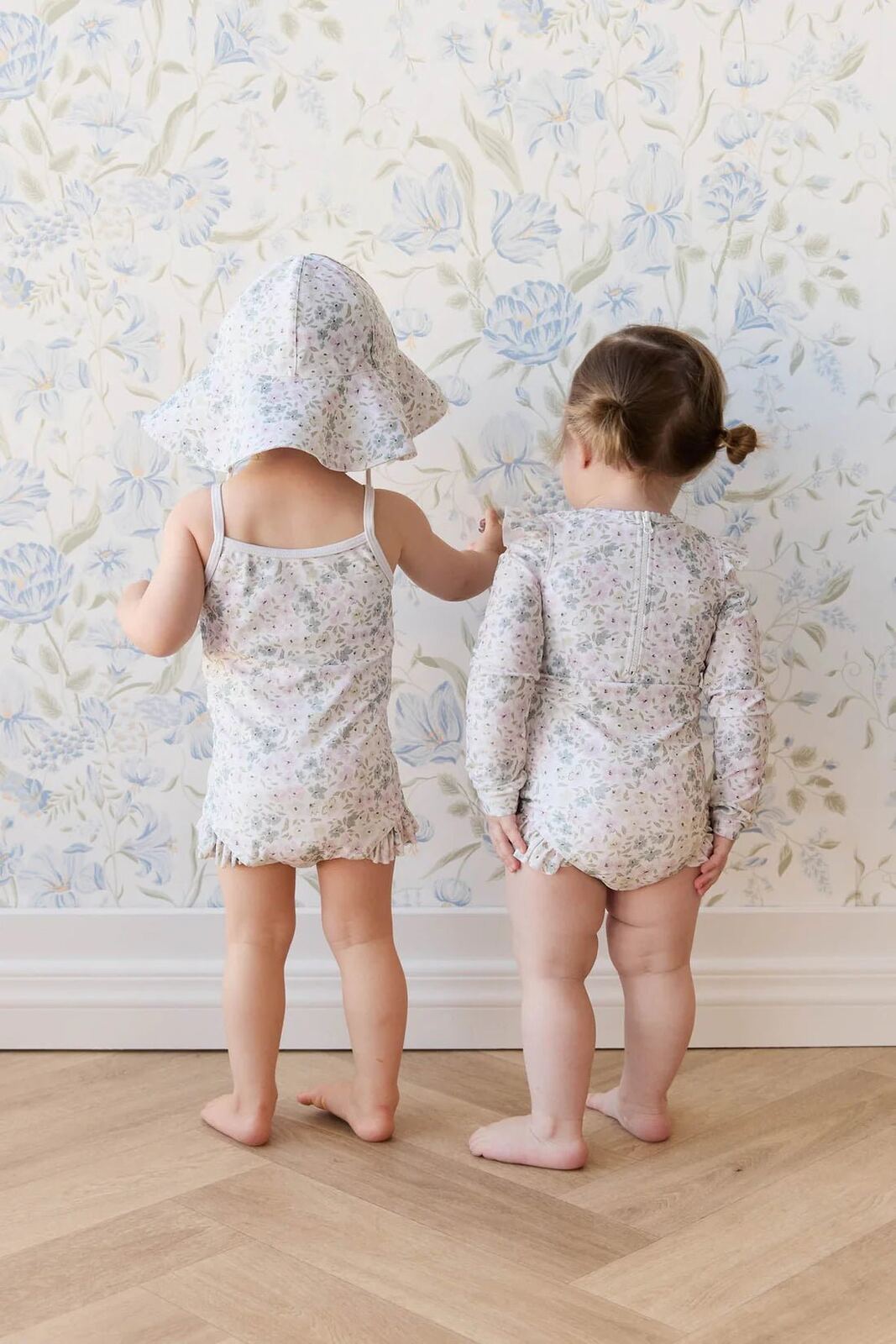 Robin Swimsuit - Fifi Violet Large – 6-12m, 1, 2, 3 – Aster & Ruby