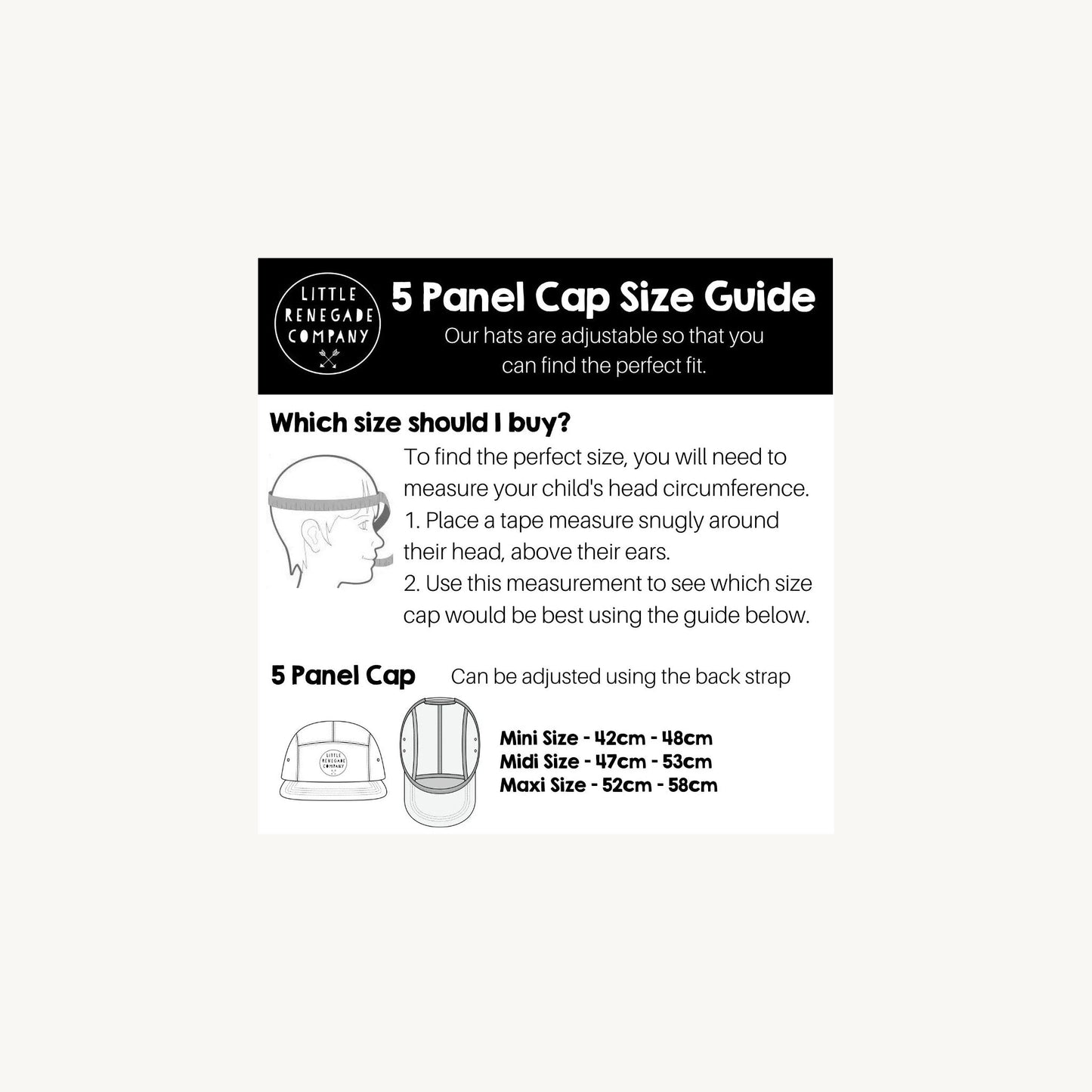 Little Renegade Company Rust 5 Panel Cap | Aster & Ruby