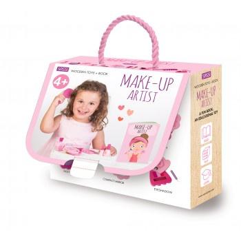 Sassi Wooden Toys and Book Make Up Artist-Aster & Ruby