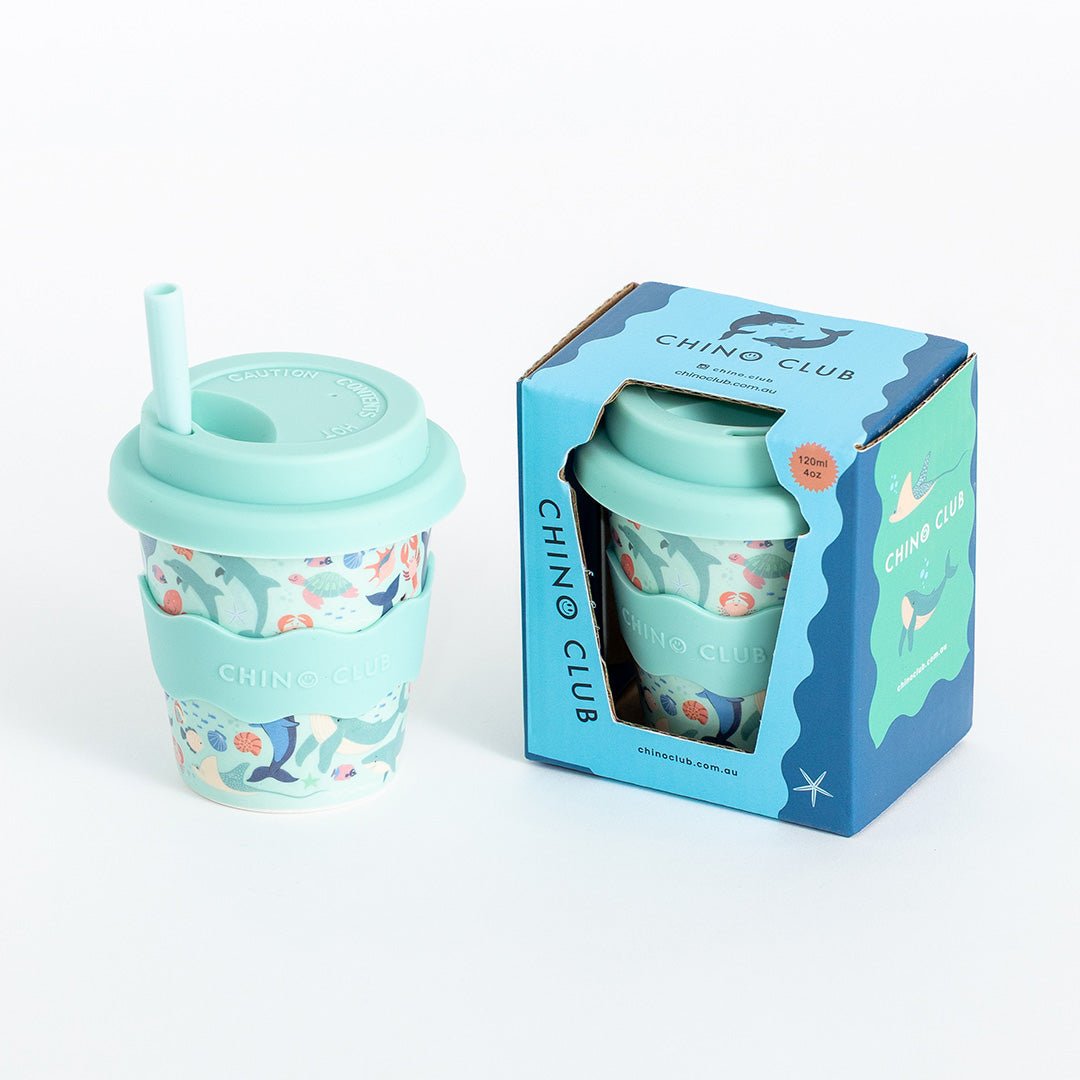 Sea Creatures Cup 4oz - Aster & Ruby