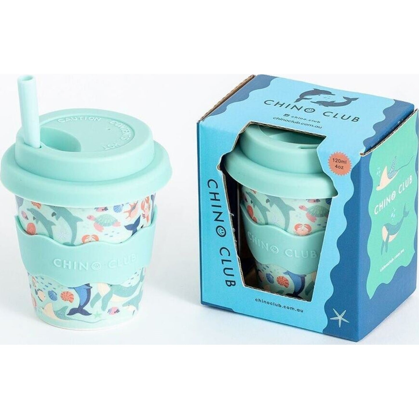 Chino Club Sea Creatures Cup 4oz | Aster & Ruby