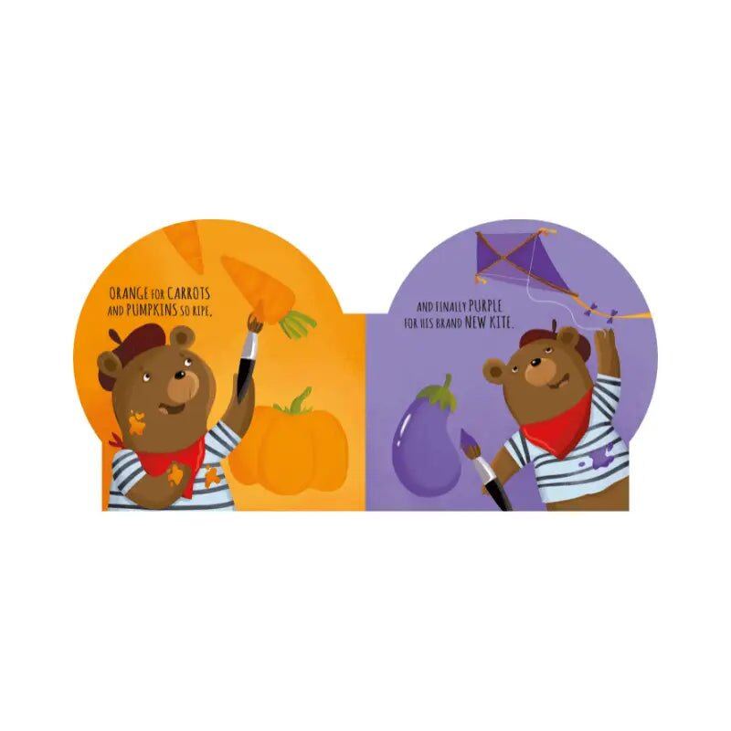 Shaped Board Book Colours – Aster & Ruby