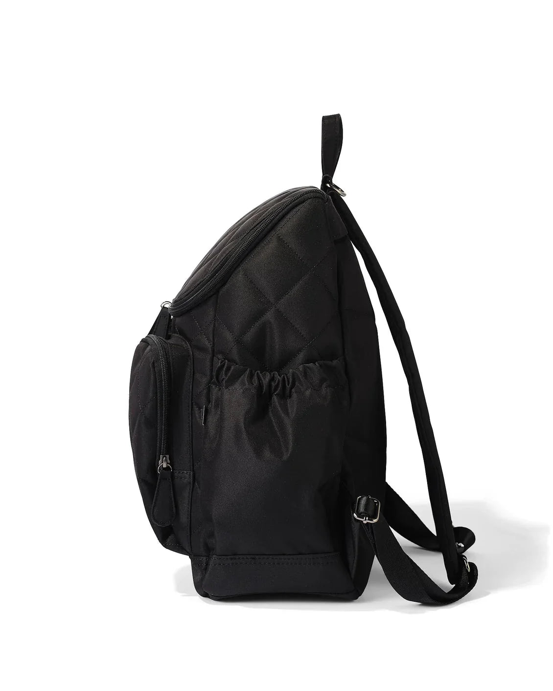 Signature Nappy Backpack Black Diamond Quilt - Aster & Ruby