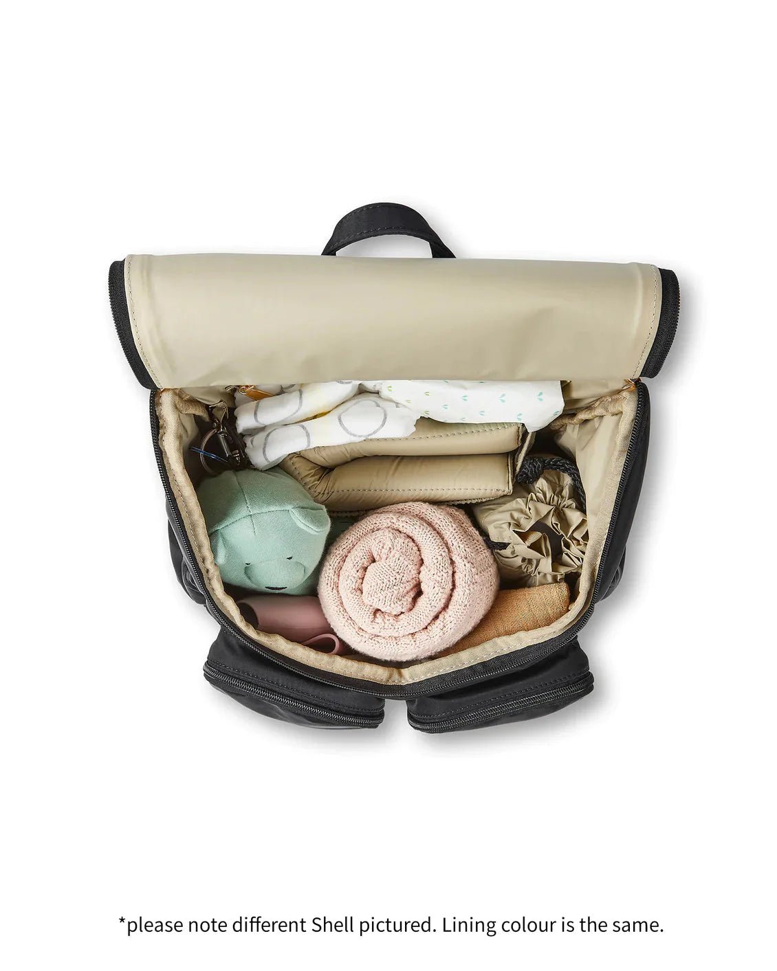 Signature Nappy Backpack Black Diamond Quilt - Aster & Ruby