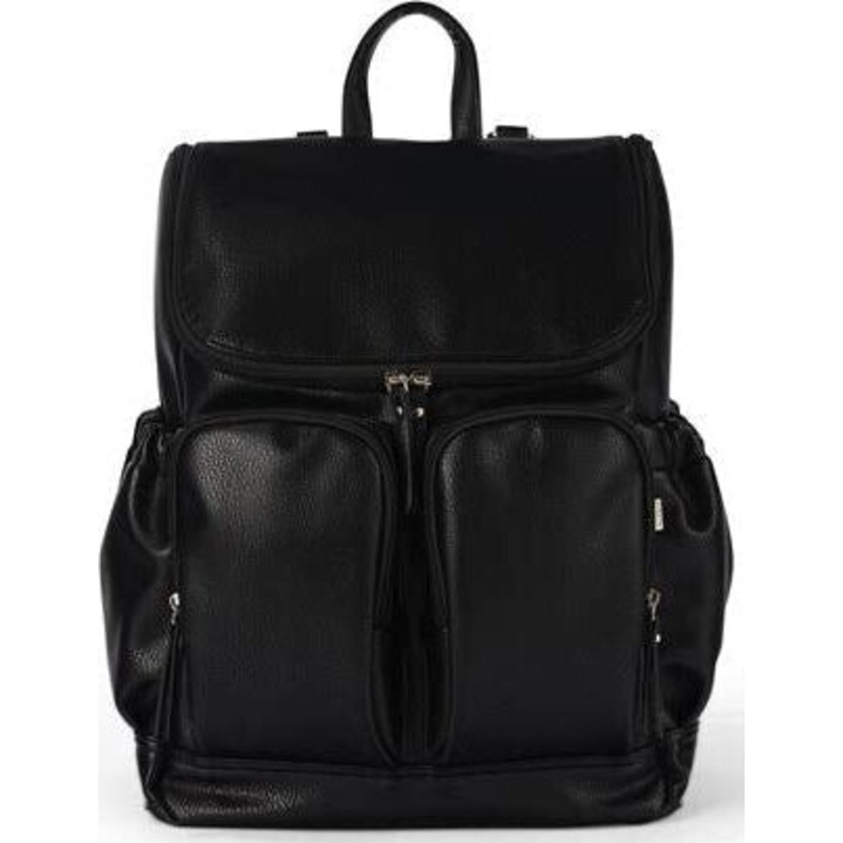 OiOi Signature Nappy Backpack Black Dimple | Aster & Ruby