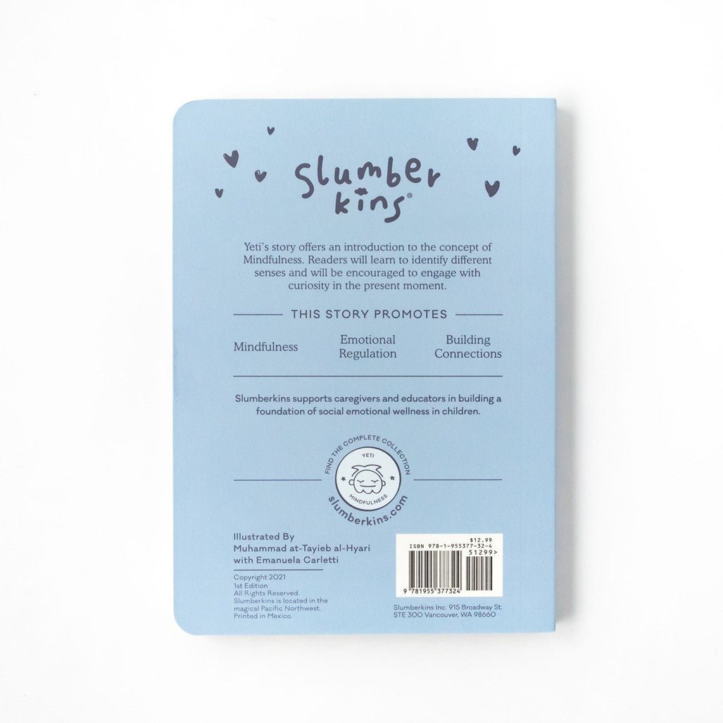Slumberkins Alpine Yeti Snuggler Set - Mindfulness-Aster & Ruby
