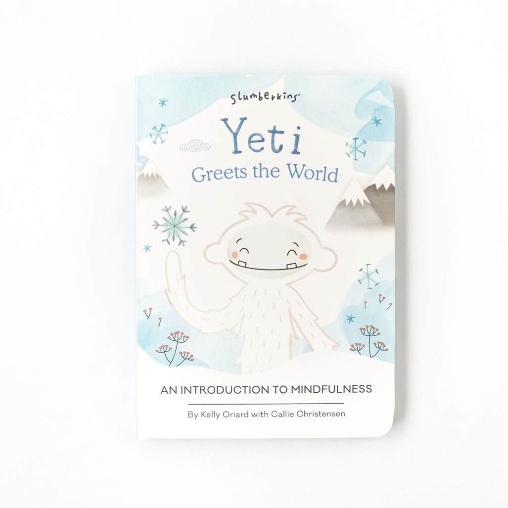 Slumberkins Alpine Yeti Snuggler Set - Mindfulness-Aster & Ruby