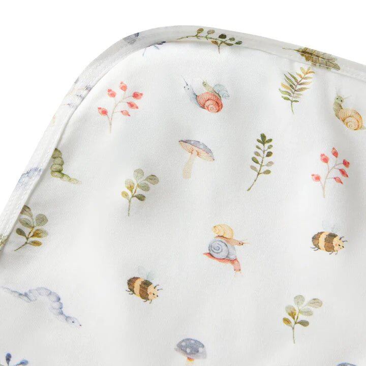 Garden Friends Organic Jersey Wrap & Beanie Set – Aster & Ruby