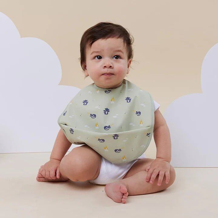 Waterproof Snuggle Bib Dragon – Aster & Ruby