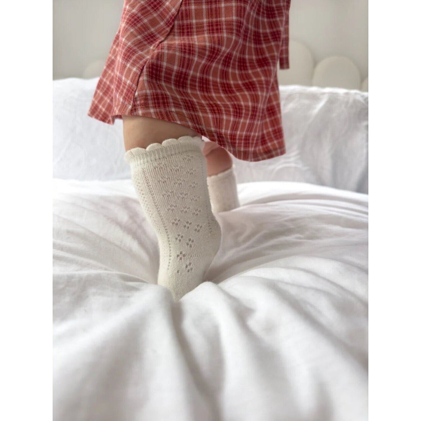 Ziggy Lou SOCKS | LACE | MILK | Aster & Ruby