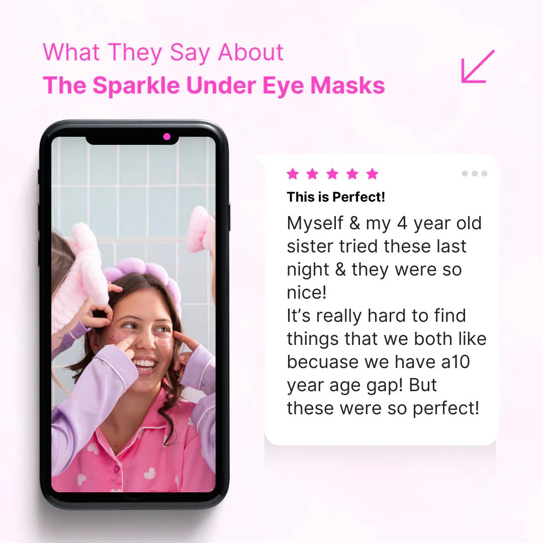 Sparkle Under Eye Masks - Aster & Ruby