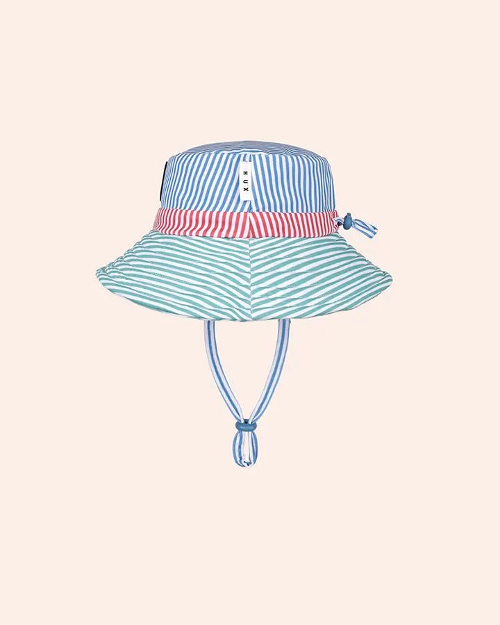 Spliced Stripe Swim Hat - Aster & Ruby