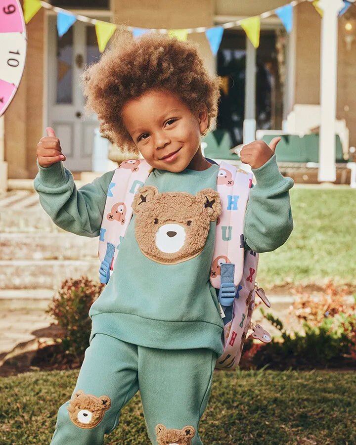 Sprout Furry Huxbear Track Pants – 3-6m, 6-12m, 1, 2, 3 – Aster & Ruby