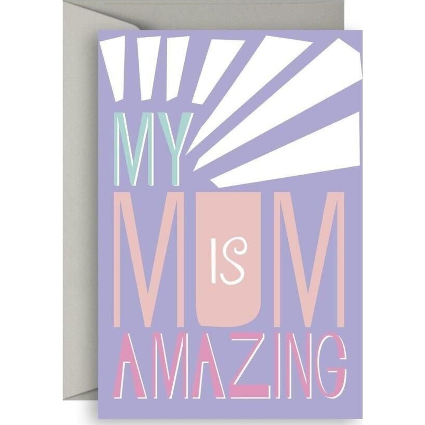 Greeting Card Amazing Mum – children's product by Sprout & Sparrow | Aster & Ruby