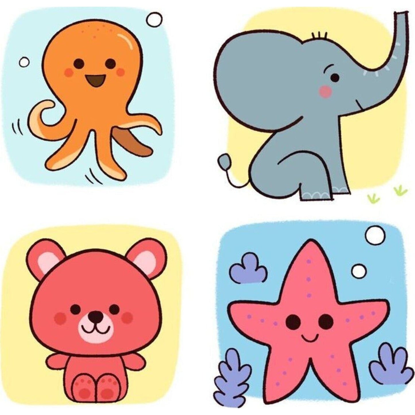 Step by Step Babies & Co Animals Learn to Draw – children's product by Djeco | Aster & Ruby