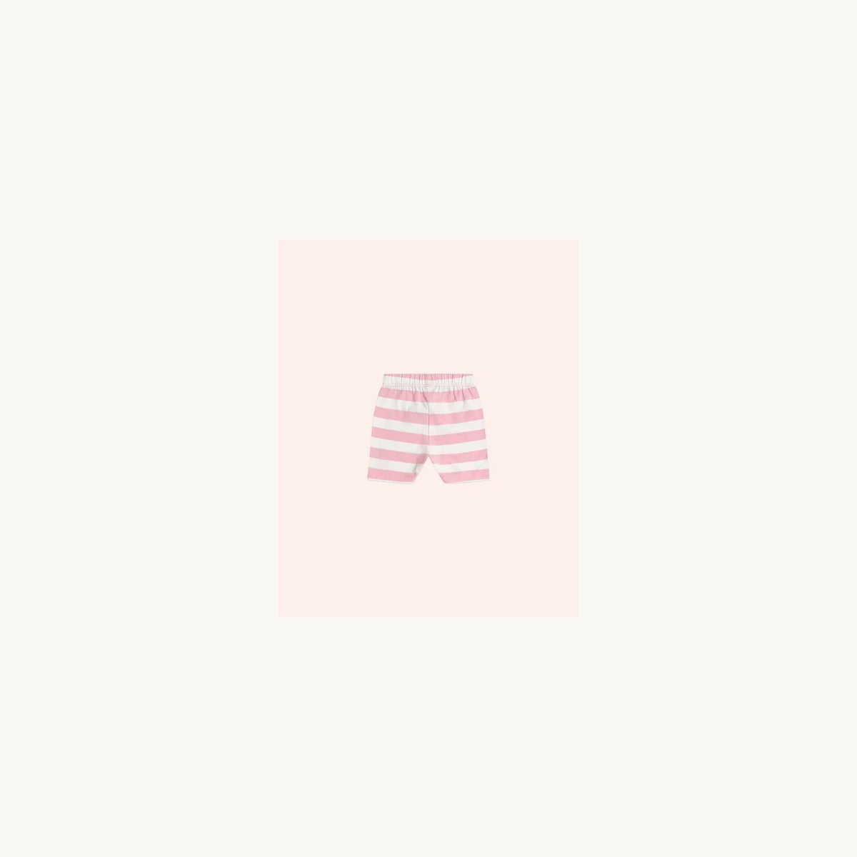 Huxbaby Strawberry Stripe Bike Short | Aster & Ruby