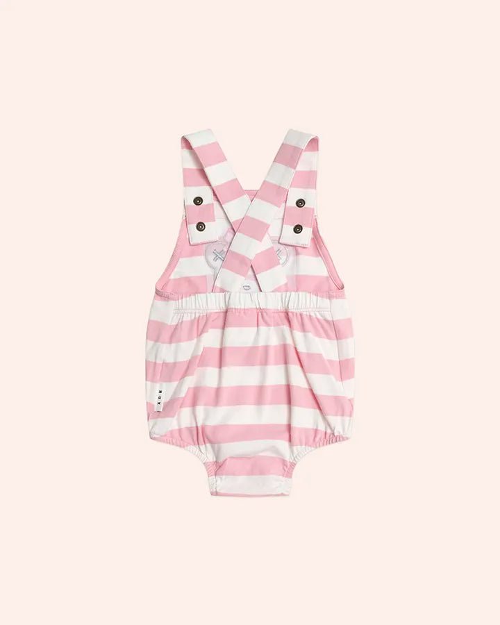 Strawberry Stripe Playsuit - Aster & Ruby
