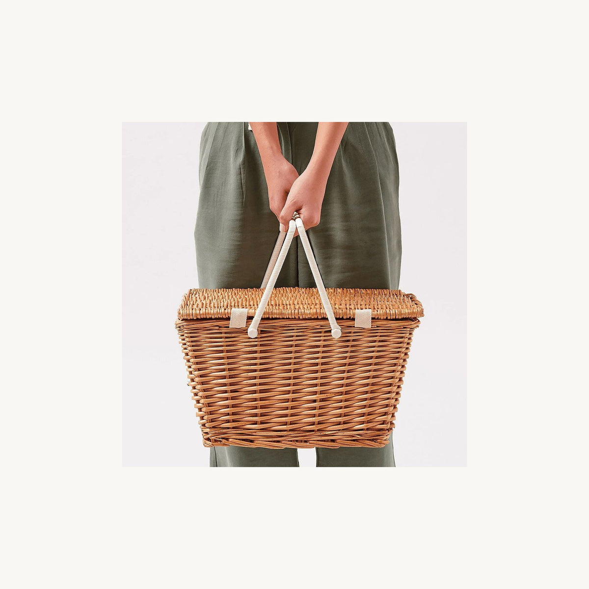 Sunny Life SUNNYLife Small Picnic Basket - Natural | Aster & Ruby