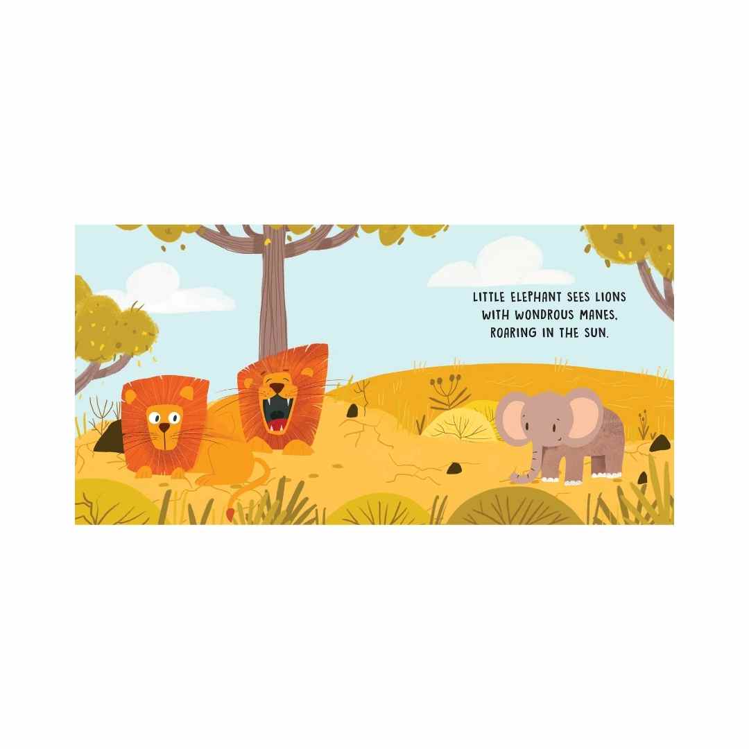 Sweet Sound Stories The Savannah Board Book - Aster & Ruby