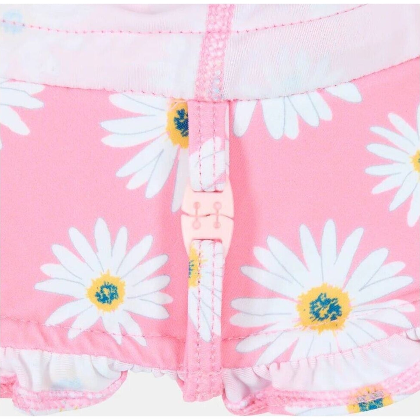 Swim Bell Hat Ripple Daisy Watermelon – baby sunhat for warm weather by Toshi | Aster & Ruby