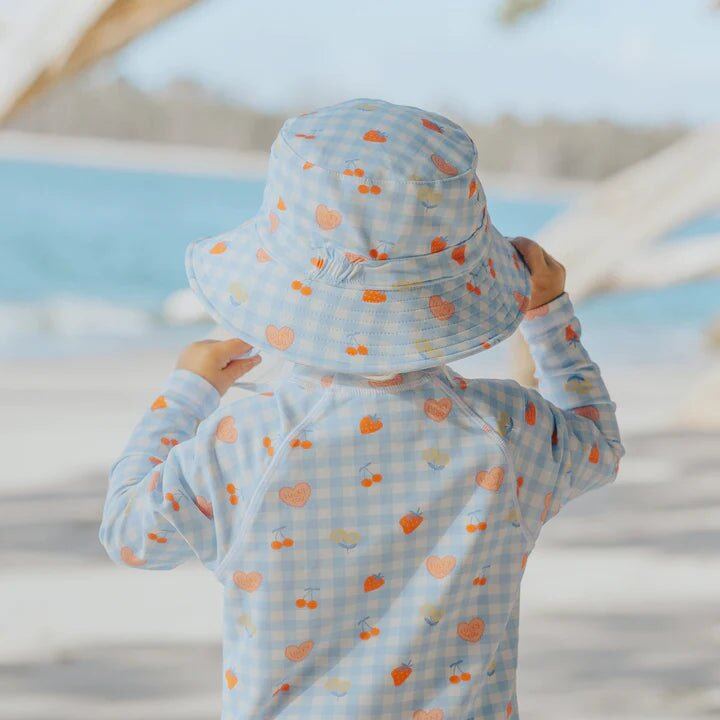 SWIM BUCKET HAT Lucky Picnic – XS, S – Aster & Ruby