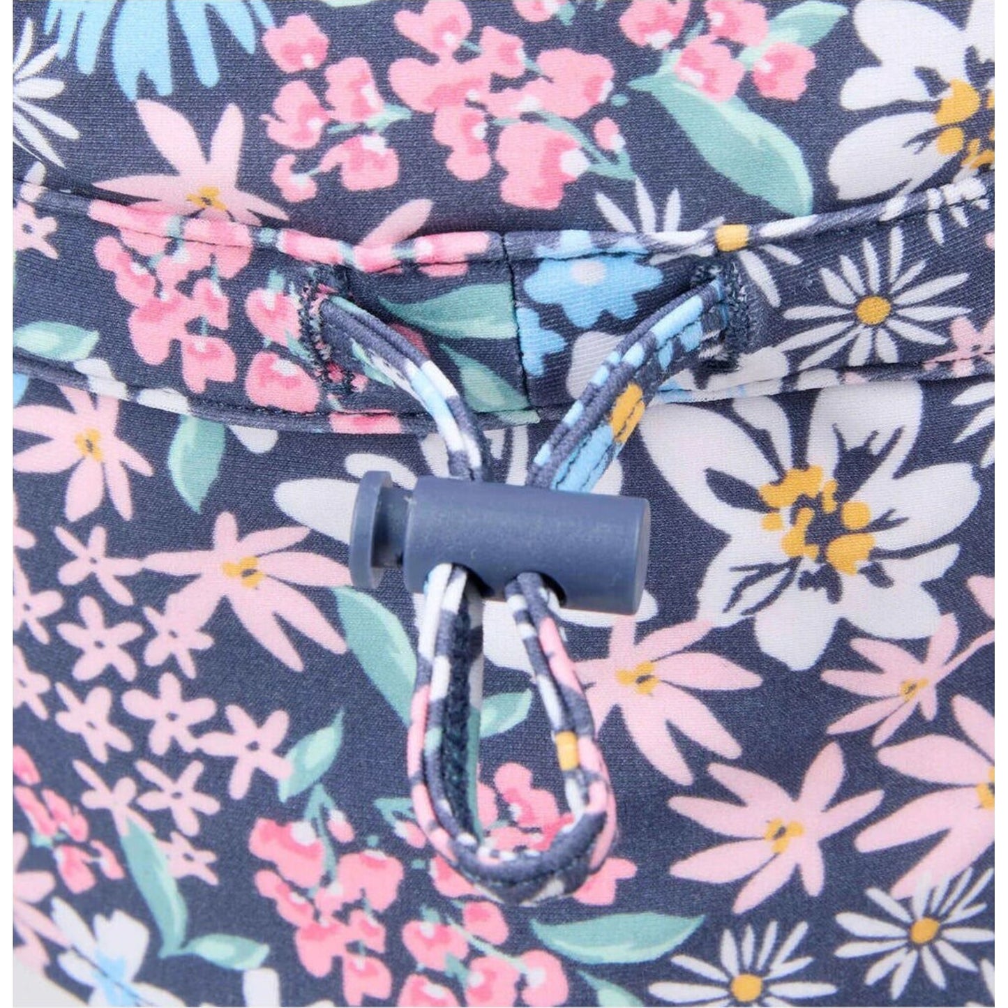 Swim Flap Cap Paradise Wattle Dusk – baby flap cap for sun protection by Toshi | Aster & Ruby