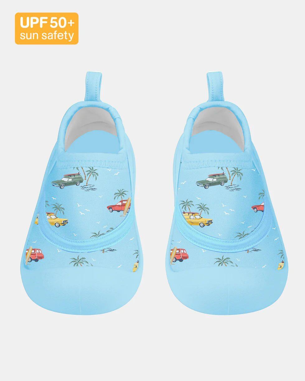 Swim Reef Booties Paradise Swell Seekers Sky – 4, 5, 6 – Aster & Ruby