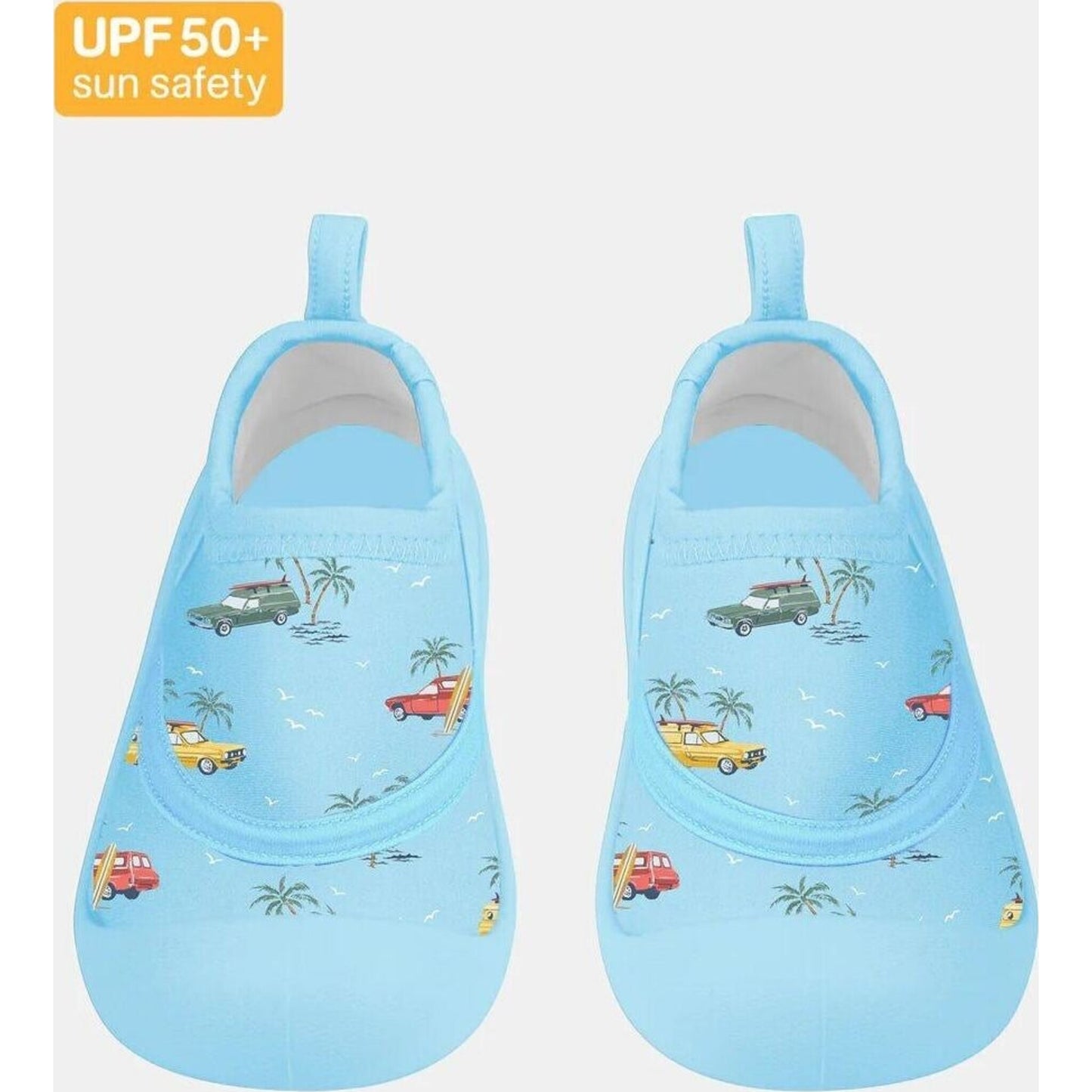 Swim Reef Booties Paradise Swell Seekers Sky – children's product by Toshi | Aster & Ruby