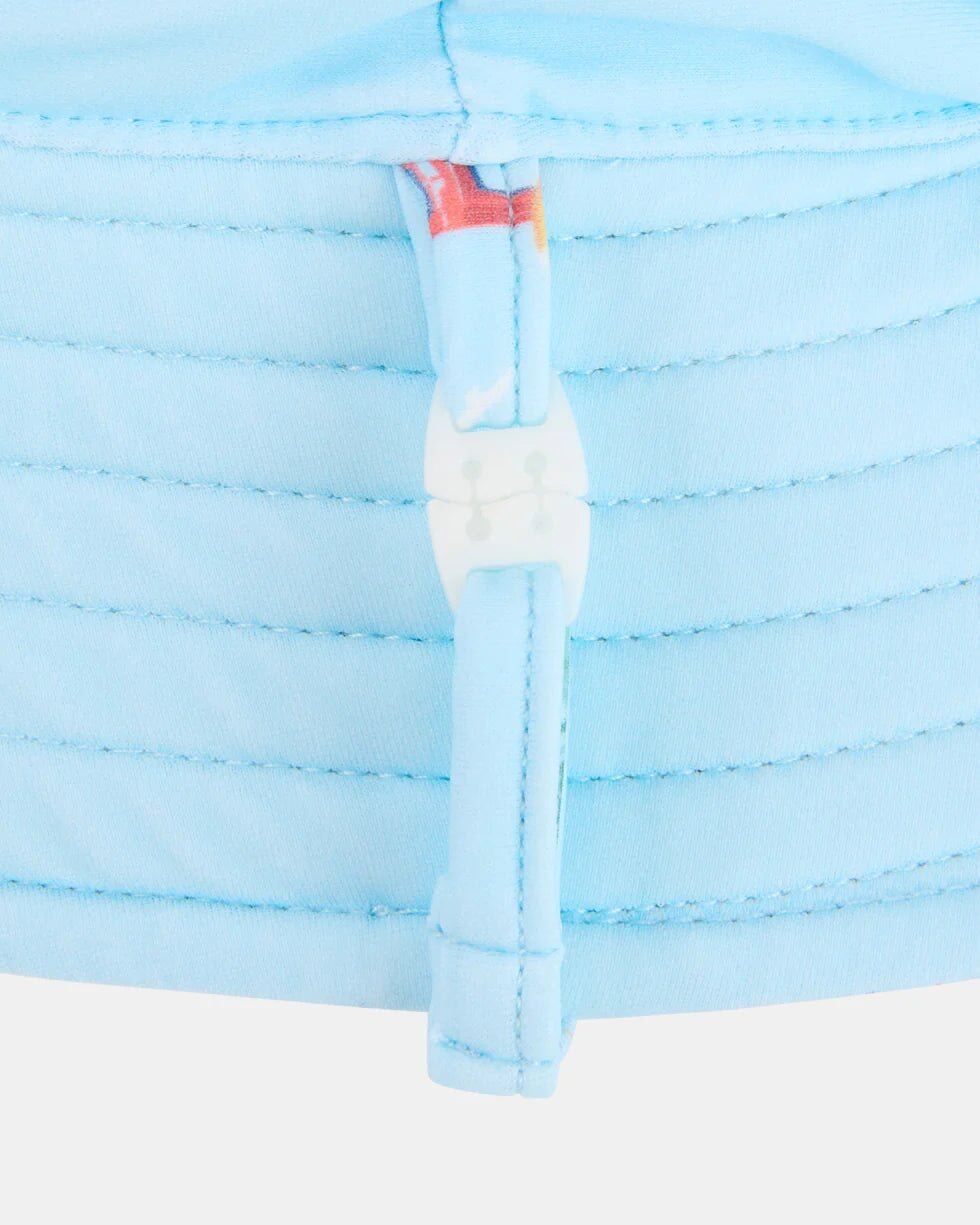 Swim Sunhat Paradise Swell Seekers Sky – XS, S, M – Aster & Ruby