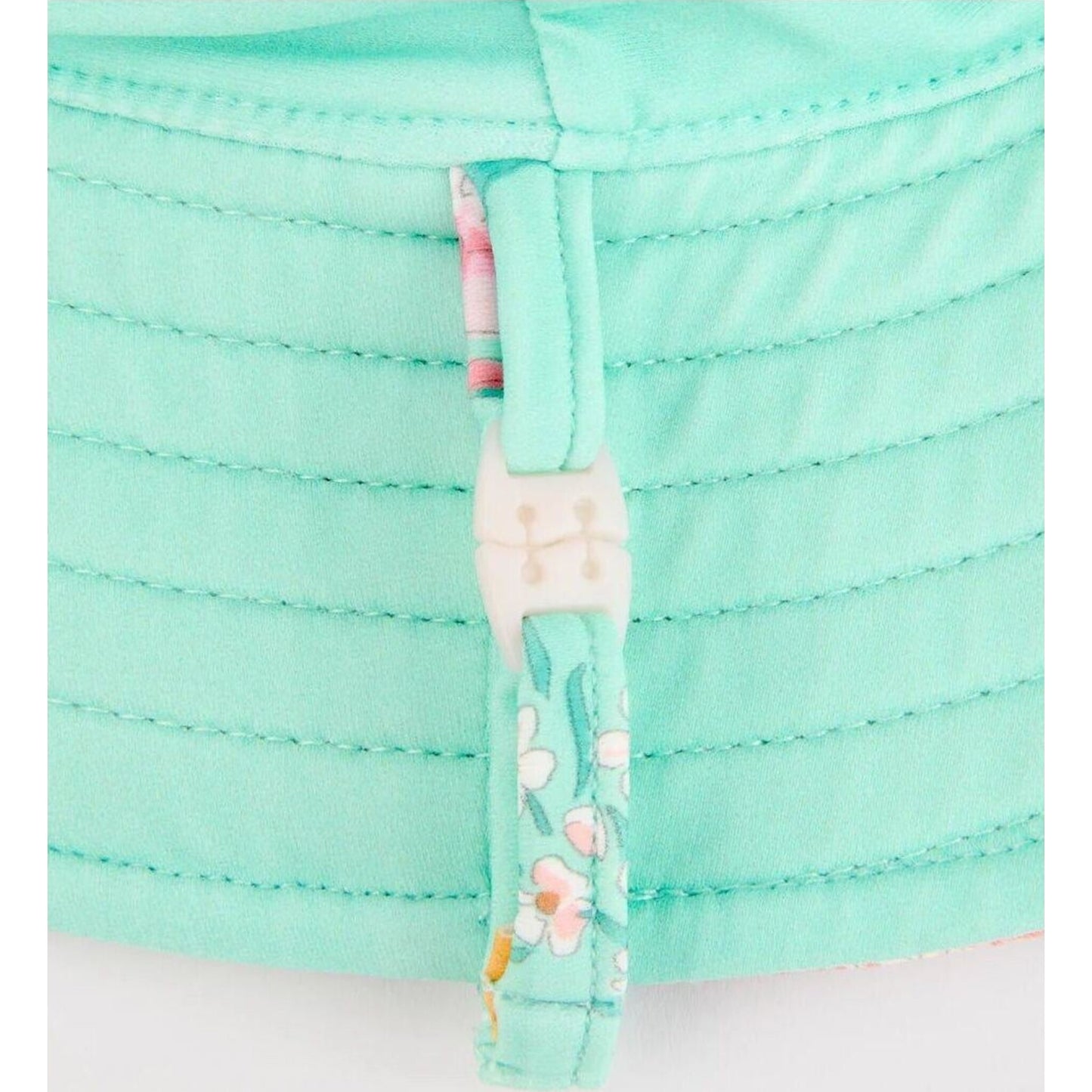 Swim Sunhat Paradise Waratah Mint – baby sunhat for warm weather by Toshi | Aster & Ruby