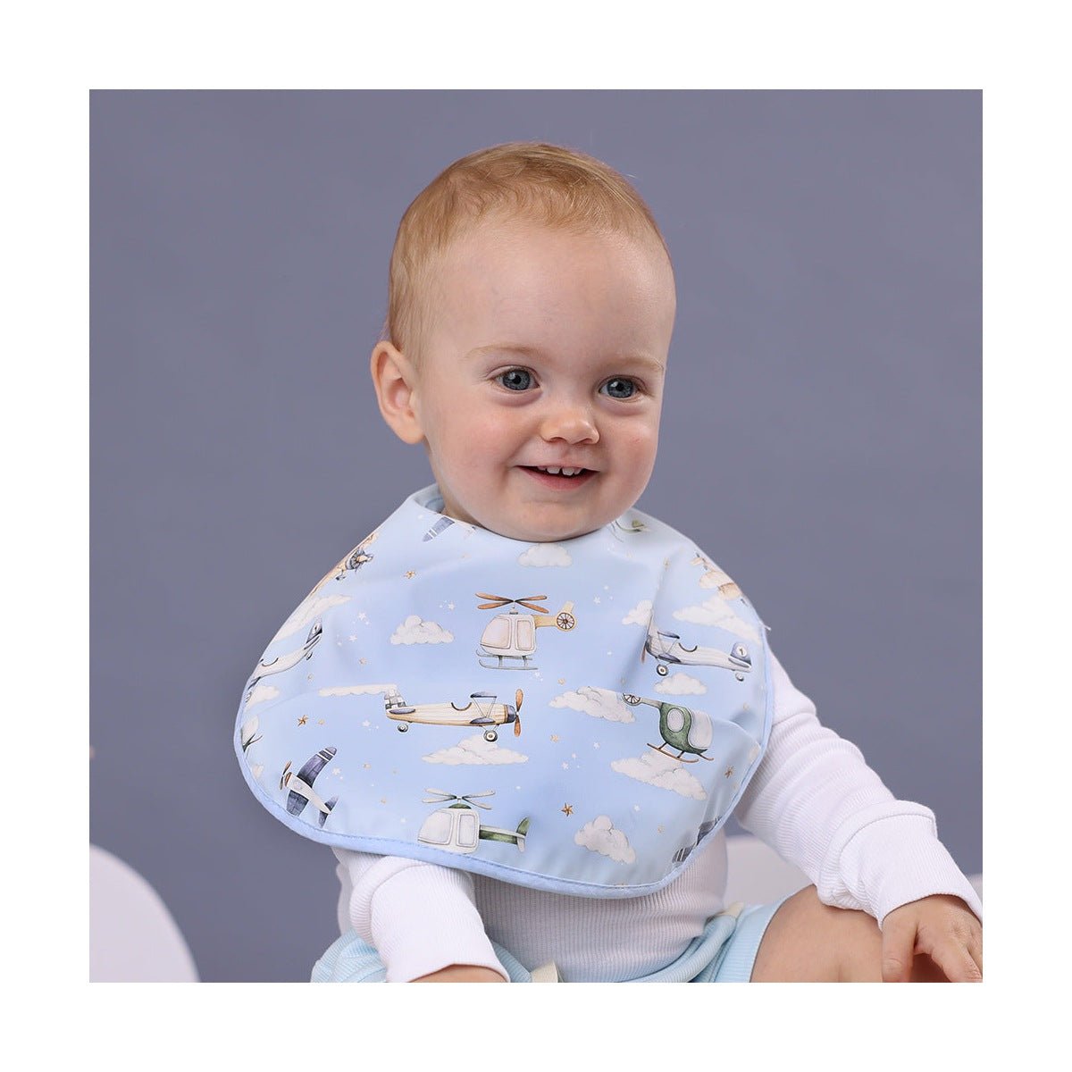 Taking Flight Snuggle Bib - Aster & Ruby