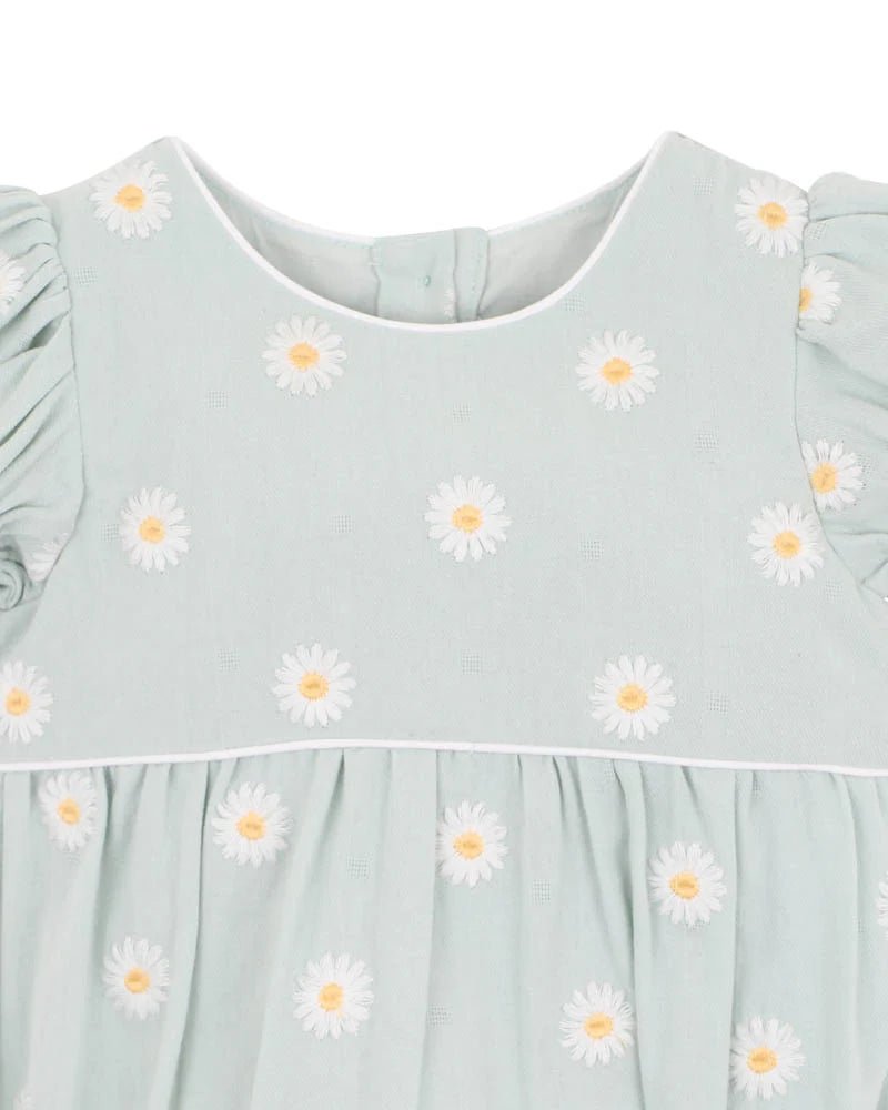 Tess Emb Daisy Bodysuit - Aster & Ruby