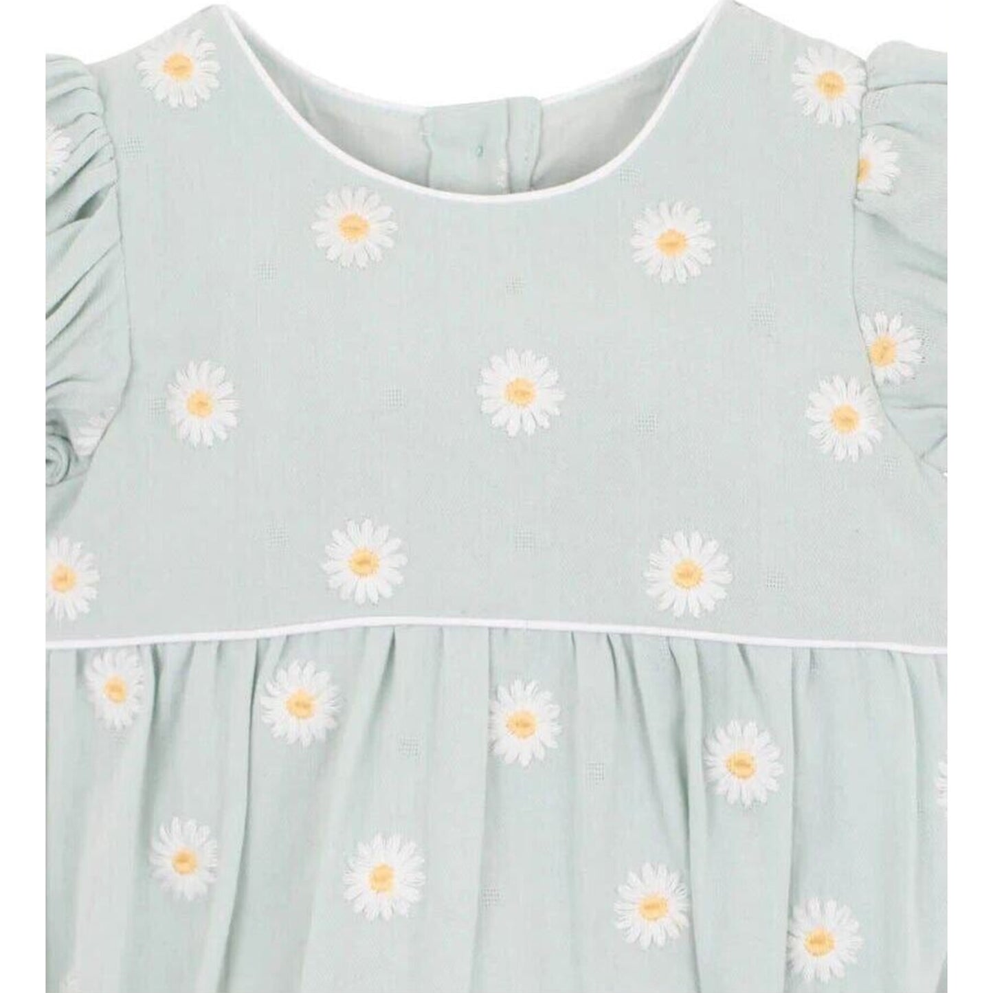 Tess Emb Daisy Bodysuit – children's product by bebe | Aster & Ruby