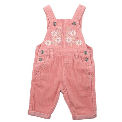 Bebe Thea Embroidered Cord Overall
