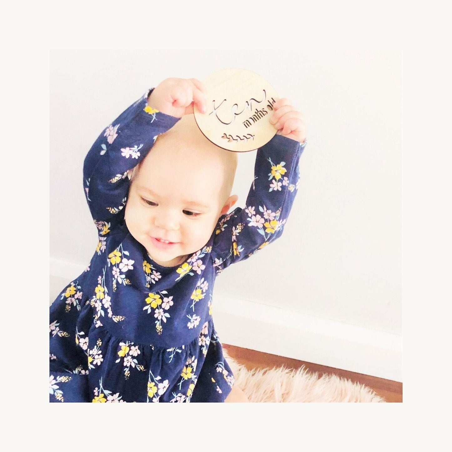 Timber Tinkers Scandi Milestone Wood Discs – children's product by Timber Tinkers | Aster & Ruby