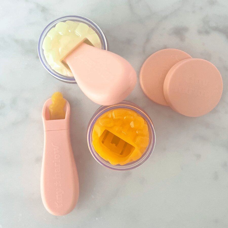 Tiny Tummies Apple Puree Food Jar & Spoon Set – Aster & Ruby