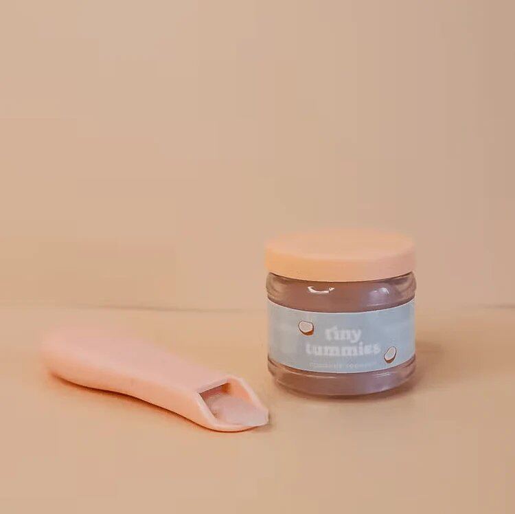 Tiny Tummies Coconut Yoghurt Jar & Spoon Set – Aster & Ruby