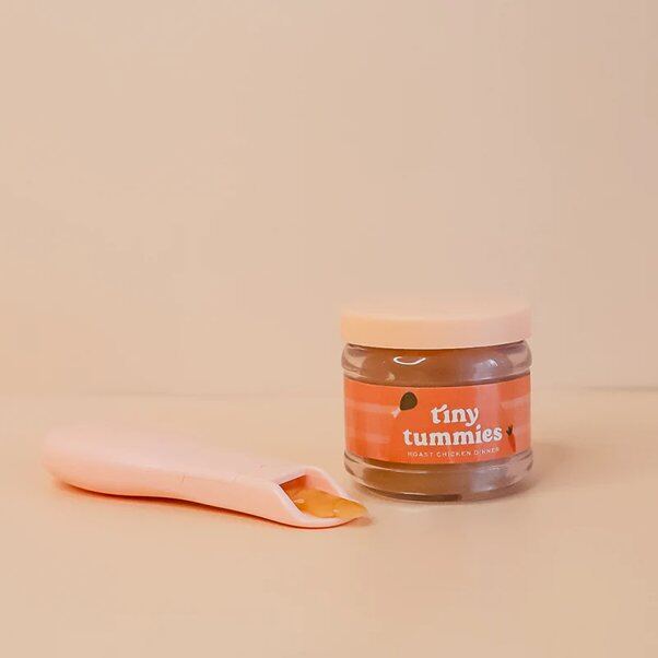 Tiny Tummies Roast Chicken Jar & Spoon Set – Aster & Ruby
