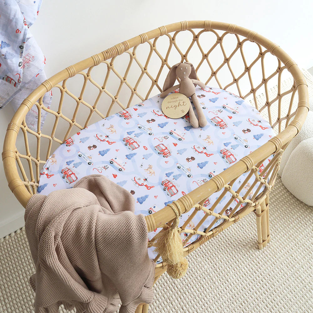 To The Rescue Organic Bassinet Sheet / Change Pad Cover