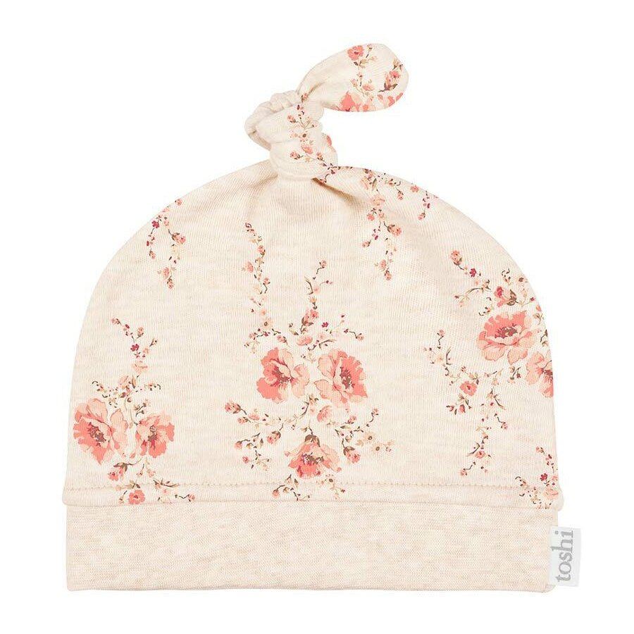 Toshi Baby Beanie Rustic Rose – XXS, XS – Aster & Ruby